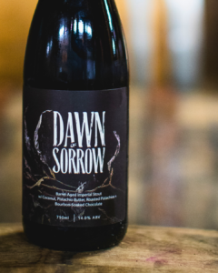 Dawn of Sorrow Barrel-Aged Bottle